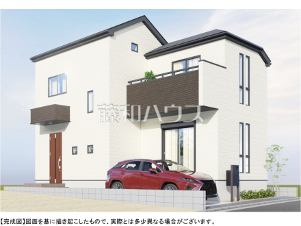 完成予想図(外観) 【朝霞市根岸台7丁目】