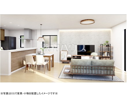 1号棟 完成予想図(内観) 【朝霞市根岸台7丁目】