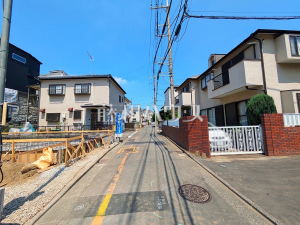 接道状況および現場風景