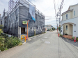 接道状況および現場風景 【昭島市中神町2丁目】 接道状況および現場風景 【昭島市中神町2丁目】