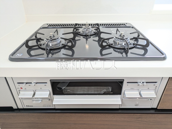1号棟 キッチンコンロ・グリル 【宜野湾市赤道2丁目】 1号棟 キッチンコンロ・グリル 【宜野湾市赤道2丁目】