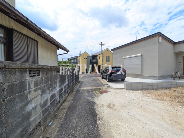 接道状況および現場風景 【名古屋市北区楠味鋺3丁目】 接道状況および現場風景 【名古屋市北区楠味鋺3丁目】
