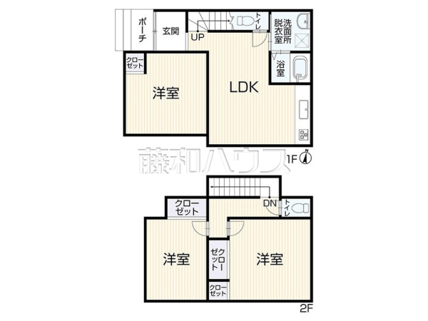 間取図 【所沢市上新井3丁目】 間取図 【所沢市上新井3丁目】