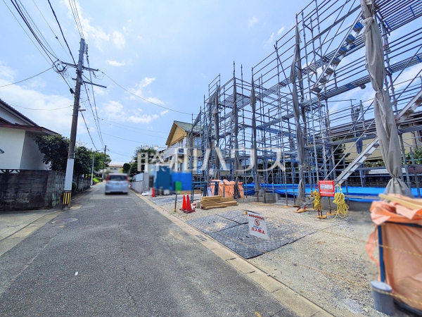 接道状況および現場風景 【福岡市東区八田3丁目】 接道状況および現場風景 【福岡市東区八田3丁目】