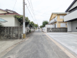 1号棟 接道状況および現場風景 【福岡市東区八田3丁目】 1号棟 接道状況および現場風景 【福岡市東区八田3丁目】