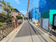 接道状況および現場風景 【杉並区和泉1丁目】 接道状況および現場風景 【杉並区和泉1丁目】