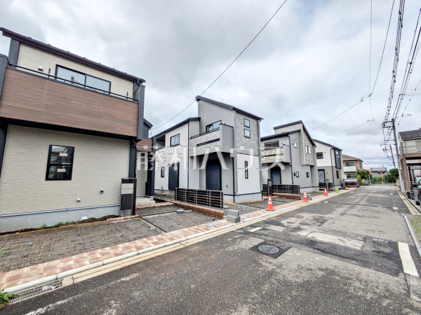 接道状況および現場風景 【日野市日野台2丁目】 接道状況および現場風景 【日野市日野台2丁目】