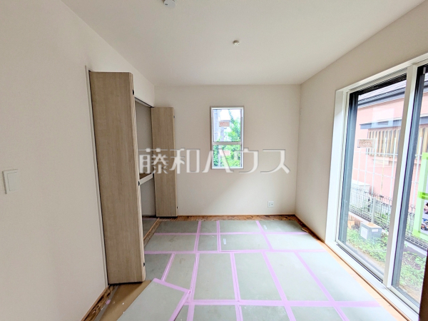 4号棟 和室(施工中) 【日野市日野台2丁目】 4号棟 和室(施工中) 【日野市日野台2丁目】