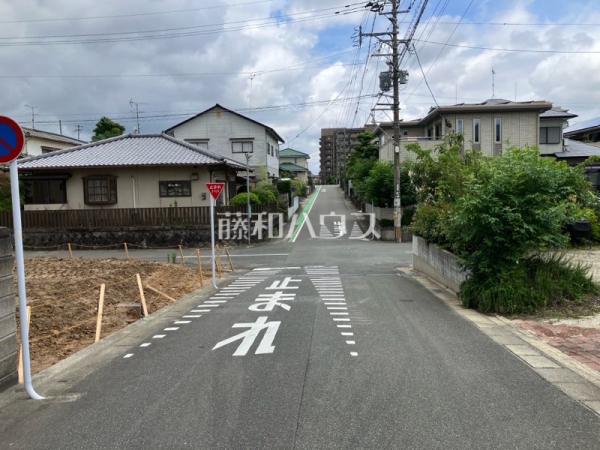 接道状況および現場風景 【福岡市南区皿山4丁目】 接道状況および現場風景 【福岡市南区皿山4丁目】