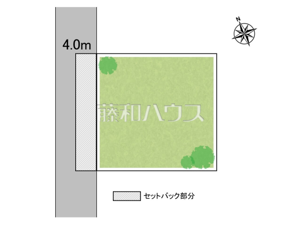 全体区画図 【西東京市芝久保町4丁目】 全体区画図 【西東京市芝久保町4丁目】
