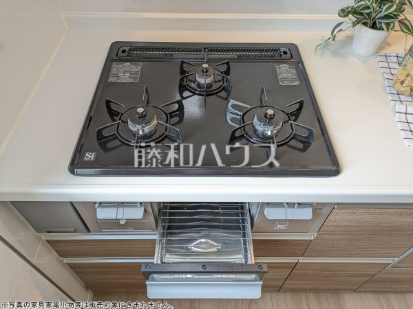 3口ガスコンロ 【新座市東2丁目】 3口ガスコンロ 【新座市東2丁目】