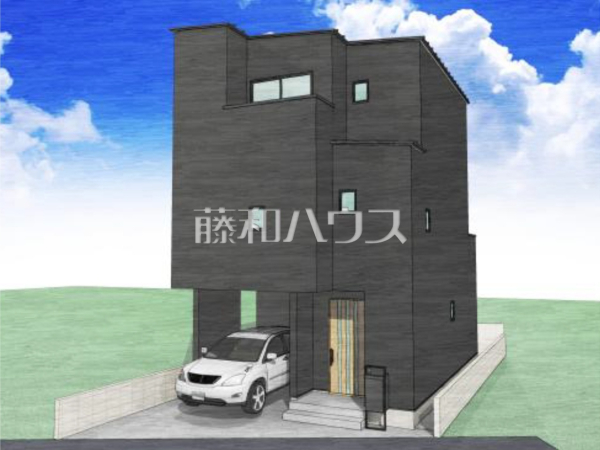 完成予想図(外観) 【所沢市若狭4丁目】 完成予想図(外観) 【所沢市若狭4丁目】