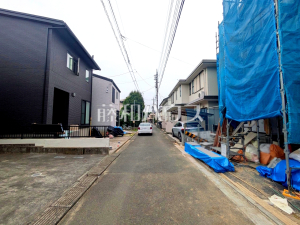 接道状況および現場風景