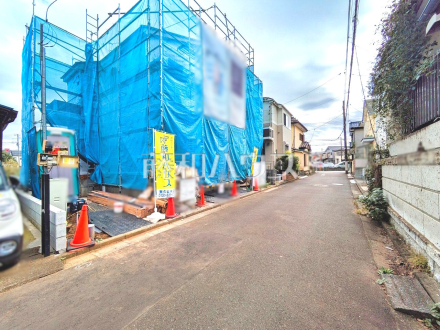 接道状況および現場風景 【東久留米市柳窪2丁目】/撮影日2026/10/29