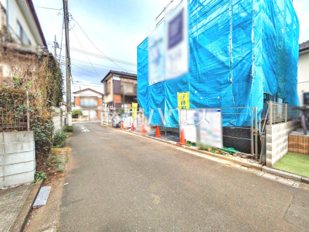 接道状況および現場風景 【東久留米市柳窪2丁目】/撮影日2026/10/29