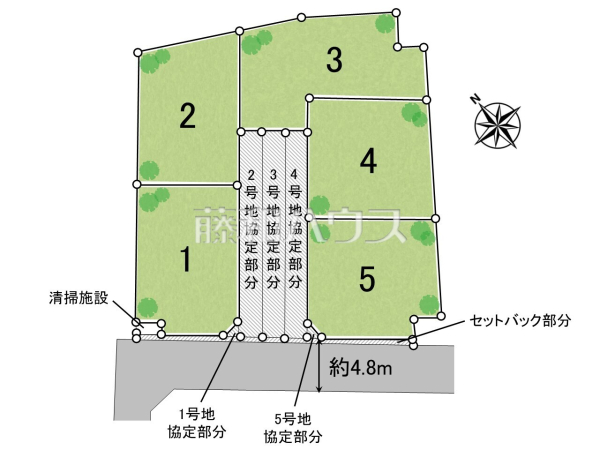 全体区画図 【富士見市大字水子】 全体区画図 【富士見市大字水子】
