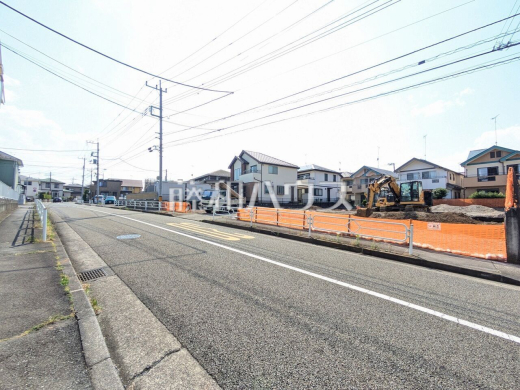 接道状況および現場風景 【八王子市椚田町】