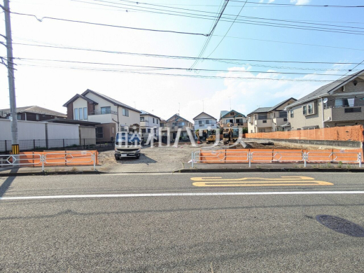 接道状況および現場風景 【八王子市椚田町】