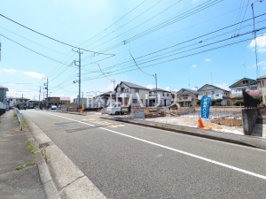 接道状況および現場風景