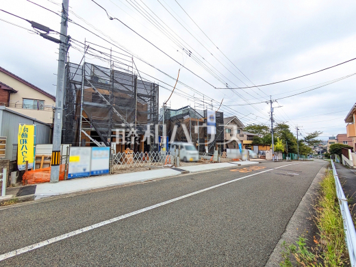 接道状況および現場風景 【八王子市椚田町】
