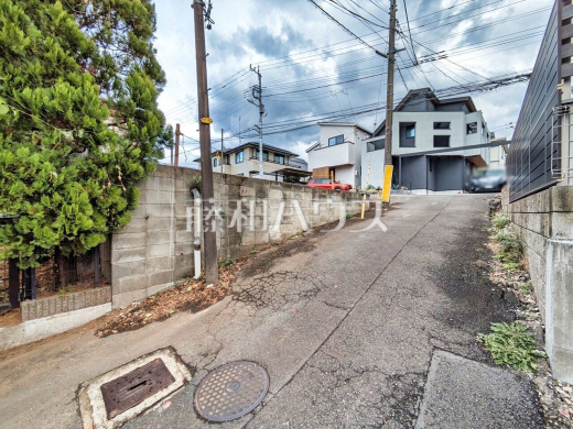 接道状況および現場風景 【東久留米市浅間町3丁目】