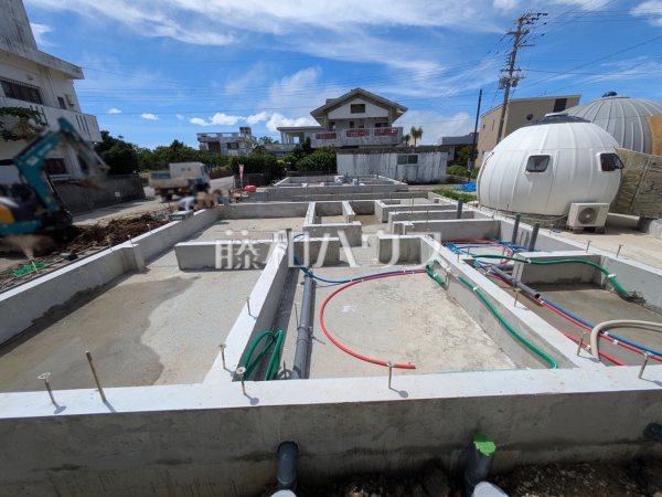 2号棟 現場風景 【うるま市勝連南風原】 2号棟 現場風景 【うるま市勝連南風原】