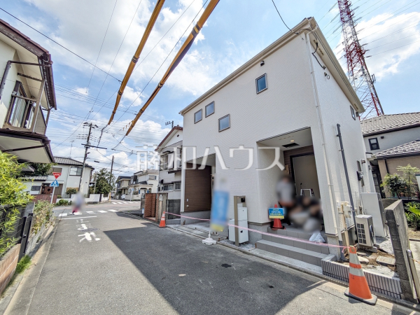 接道状況および現場風景 【日野市大字日野】 接道状況および現場風景 【日野市大字日野】