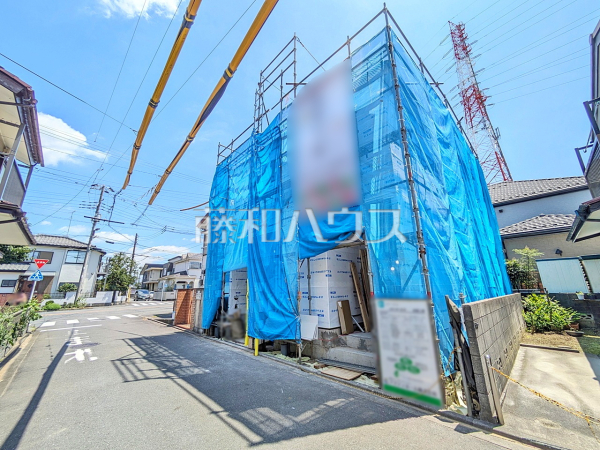 接道状況および現場風景 【日野市大字日野】 接道状況および現場風景 【日野市大字日野】