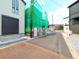 接道状況および現場風景 【朝霞市三原5丁目】 接道状況および現場風景 【朝霞市三原5丁目】