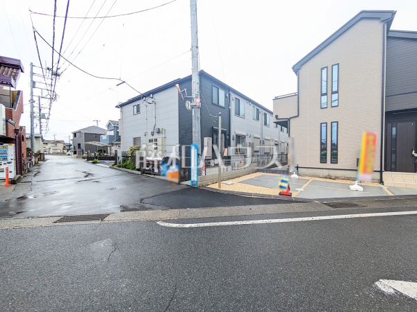 接道状況および現場風景 【八王子市楢原町】 接道状況および現場風景 【八王子市楢原町】