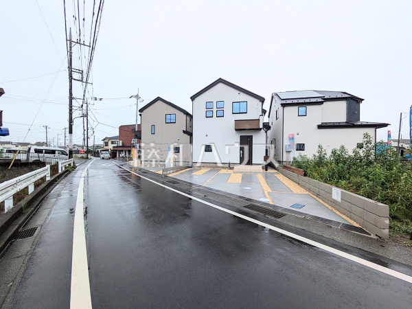 接道状況および現場風景 【八王子市楢原町】 接道状況および現場風景 【八王子市楢原町】