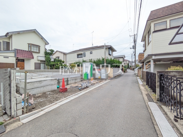 接道状況および現場風景 【小平市仲町】 接道状況および現場風景 【小平市仲町】