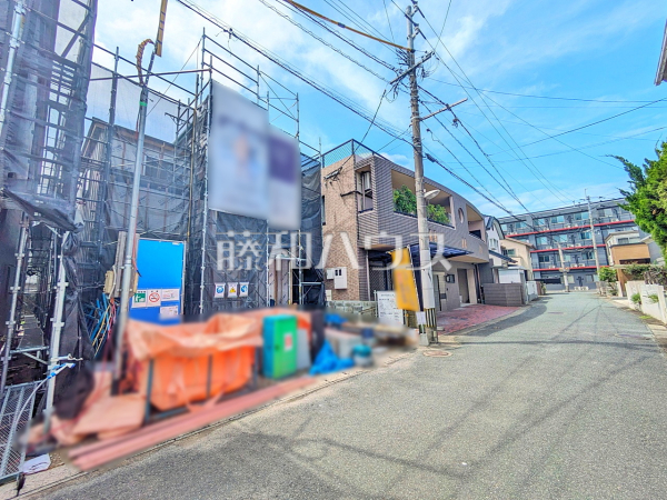 接道状況および現場風景 【福岡市南区西長住3丁目】 接道状況および現場風景 【福岡市南区西長住3丁目】