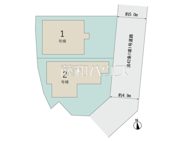 全体区画図 【福岡市南区西長住3丁目】 全体区画図 【福岡市南区西長住3丁目】