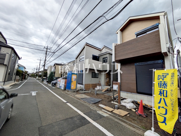 接道状況および現場風景 【府中市四谷3丁目】 接道状況および現場風景 【府中市四谷3丁目】