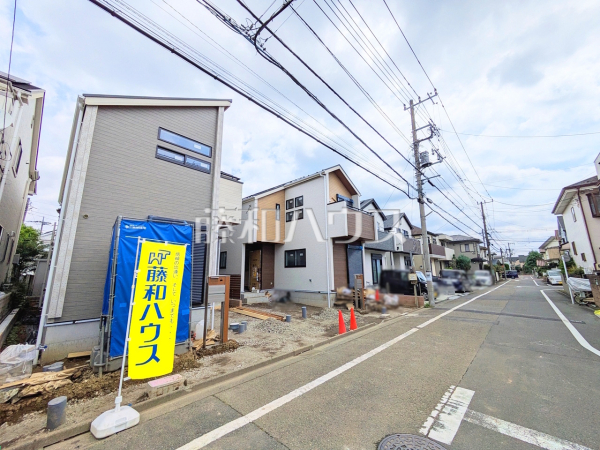 接道状況および現場風景 【府中市四谷3丁目】 接道状況および現場風景 【府中市四谷3丁目】