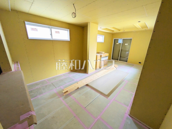 2号棟 リビング(施工中) 【府中市四谷3丁目】 2号棟 リビング(施工中) 【府中市四谷3丁目】