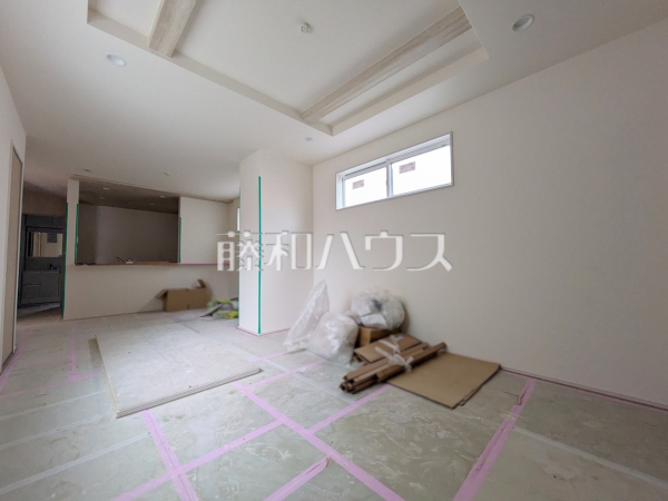 2号棟 リビング(施工中) 【府中市四谷3丁目】 2号棟 リビング(施工中) 【府中市四谷3丁目】