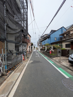 接道状況および現場風景 【朝霞市三原3丁目】/撮影日2026/08/30