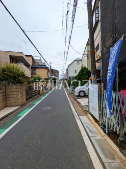 接道状況および現場風景 【朝霞市三原3丁目】/撮影日2026/08/30