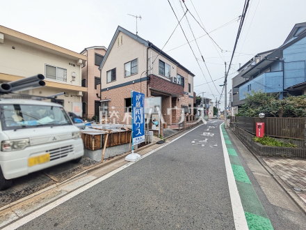 接道状況および現場風景 【朝霞市三原3丁目】/撮影日2026/07/13