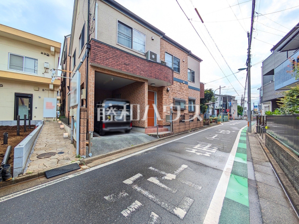 接道状況および現場風景 【朝霞市三原3丁目】 接道状況および現場風景 【朝霞市三原3丁目】