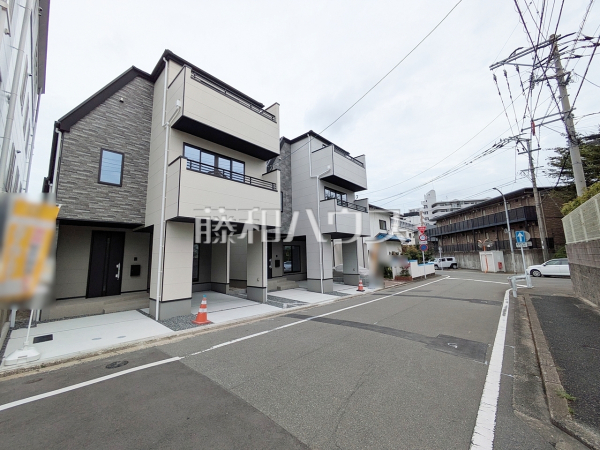 接道状況および現場風景 【福岡市博多区光丘町3丁目】 接道状況および現場風景 【福岡市博多区光丘町3丁目】