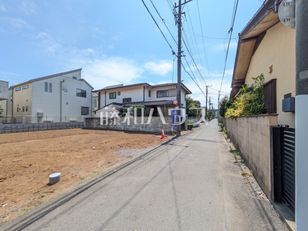 接道状況および現場風景 【小平市花小金井5丁目】 接道状況および現場風景 【小平市花小金井5丁目】