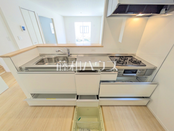 1号棟 キッチン 【福岡市早良区干隈5丁目】 1号棟 キッチン 【福岡市早良区干隈5丁目】