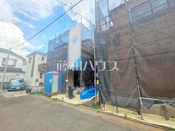 接道状況および現場風景 【府中市晴見町3丁目】 接道状況および現場風景 【府中市晴見町3丁目】