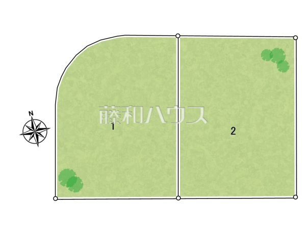 全体区画図 【府中市晴見町3丁目】 全体区画図 【府中市晴見町3丁目】