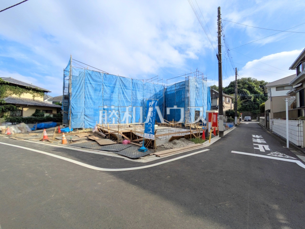 接道状況および現場風景 【三鷹市新川4丁目】 接道状況および現場風景 【三鷹市新川4丁目】