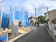 接道状況および現場風景 【三鷹市新川4丁目】 接道状況および現場風景 【三鷹市新川4丁目】