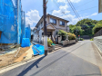接道状況および現場風景 【三鷹市新川4丁目】 接道状況および現場風景 【三鷹市新川4丁目】